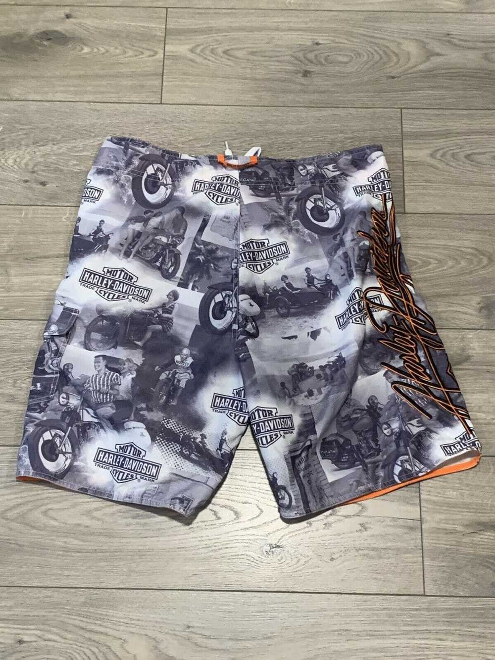 Harley Davidson Harley-Davidson Mens Board Shorts… - image 2