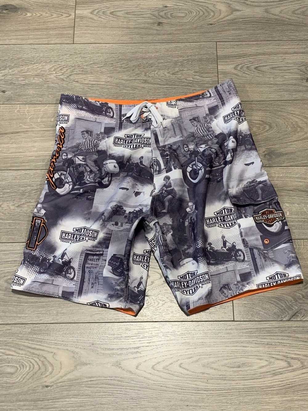 Harley Davidson Harley-Davidson Mens Board Shorts… - image 8