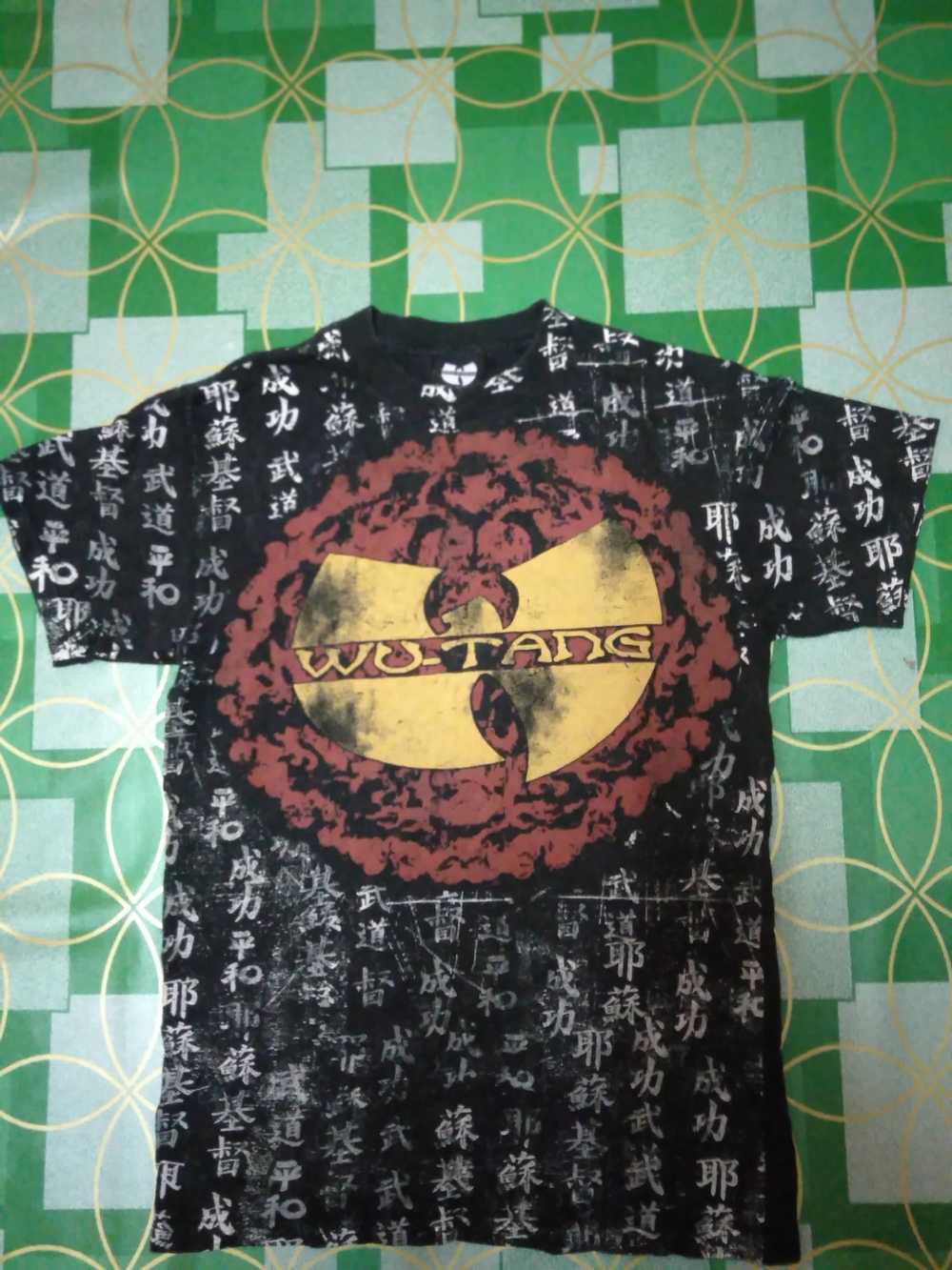 Band Tees × Vintage × Wutang Wu Tang All Over Pri… - image 9