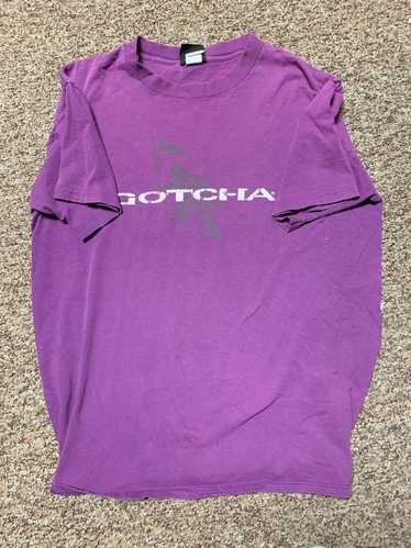 Gotcha Vintage 90s gotcha promo purple t shirt