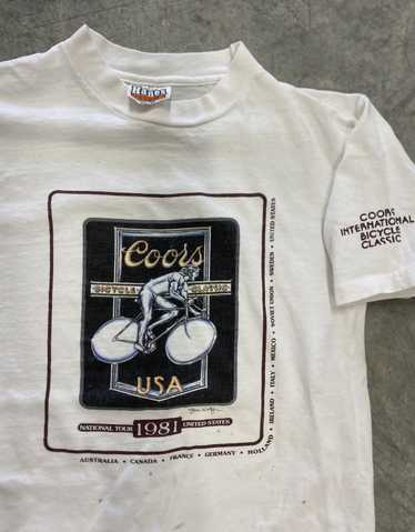 Vintage 1981 Coors Cycling Tee