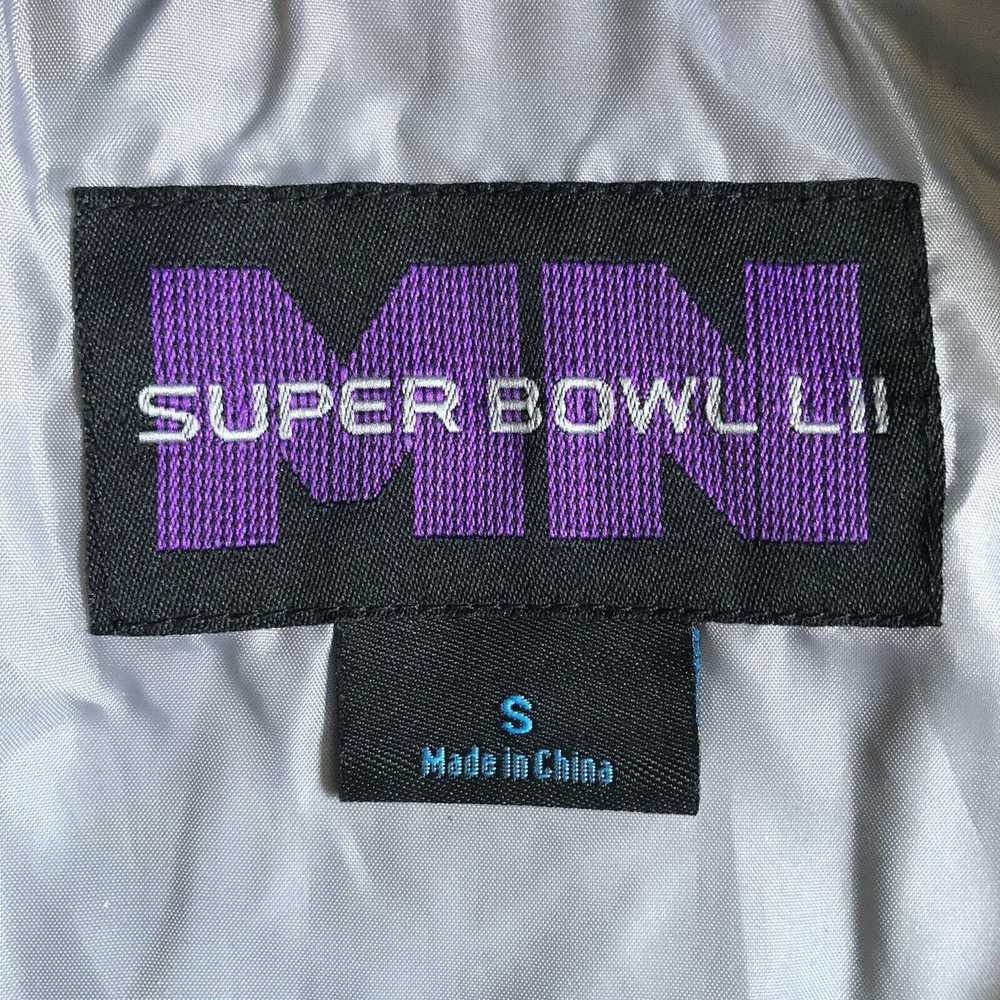 Other Super Bowl LII 52 Jacket Size S Minneapolis… - image 7
