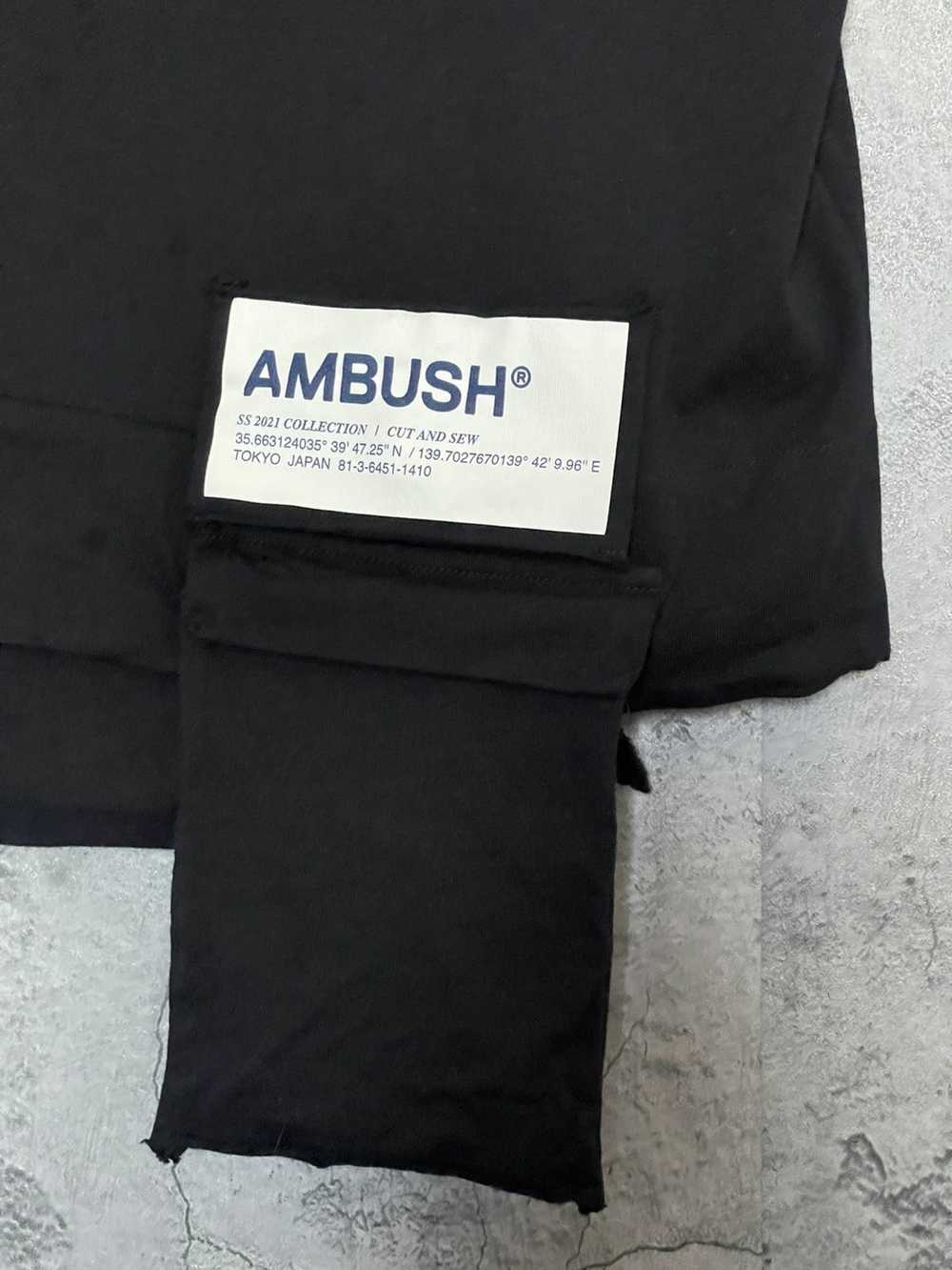 Ambush Design Like New, Black Pocket Tee - image 3