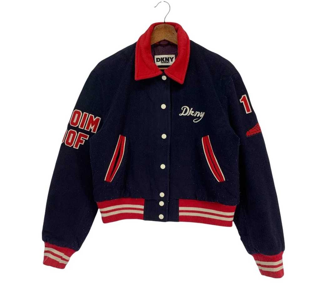 DKNY × Oldvarsity/Stadium × Varsity Jacket Vintag… - image 2