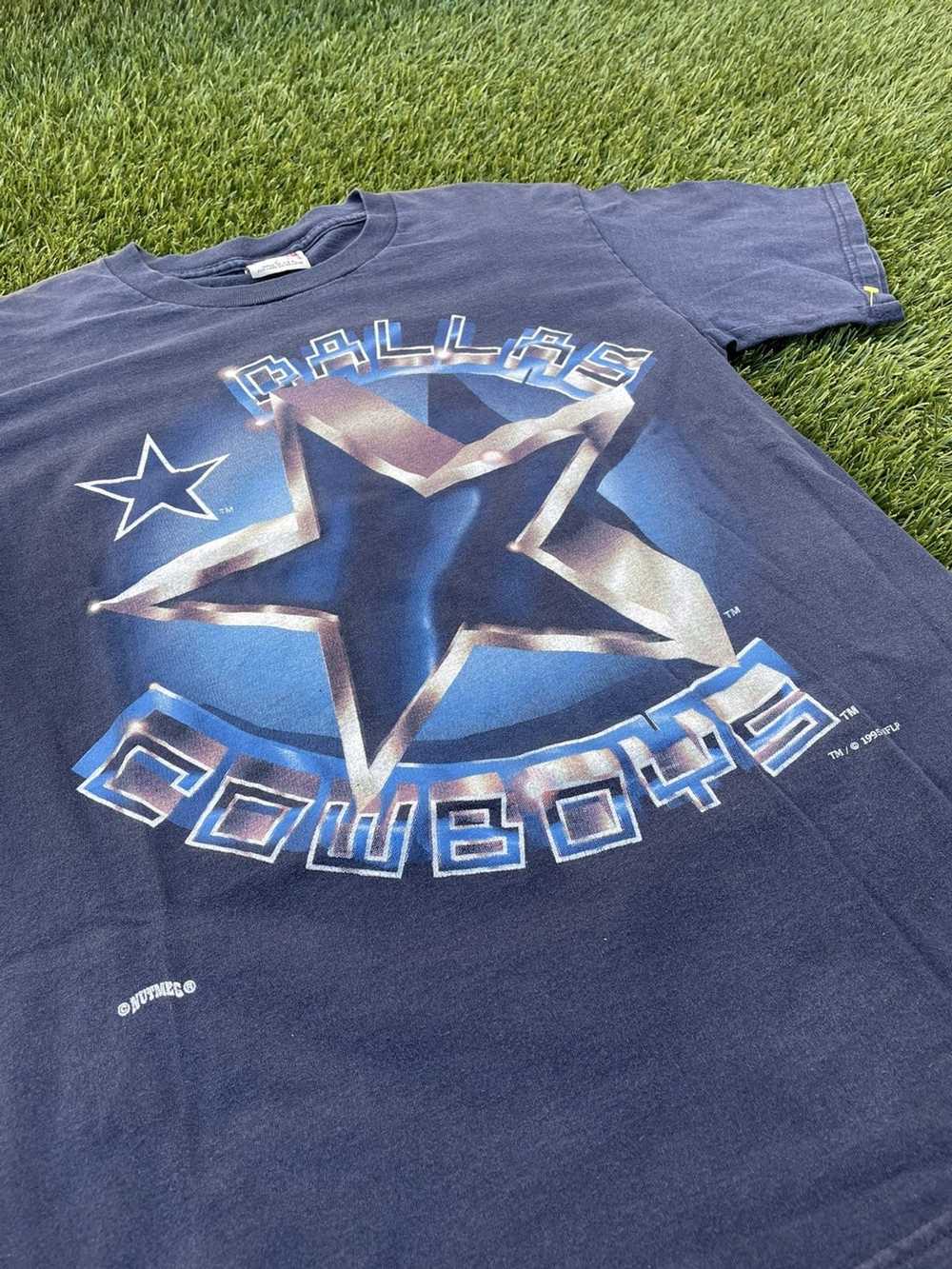 VINTAGE NFL DALLAS COWBOYS TEE SHIRT 1995 MEDIUM