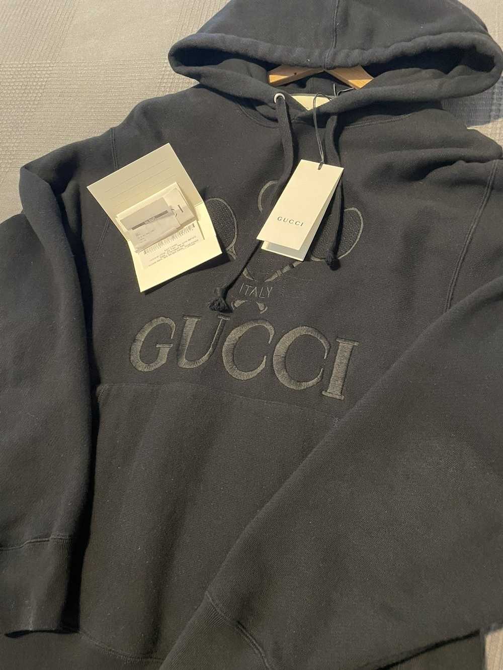 Gucci GUCCI Black Tennis Hoodie - image 3