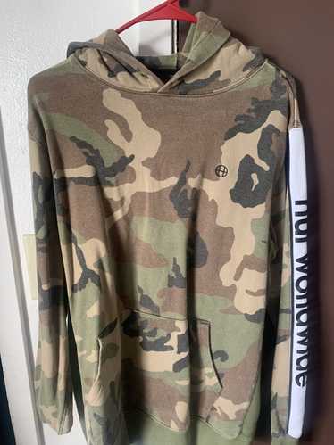 Huf worldwide hot sale camo hoodie