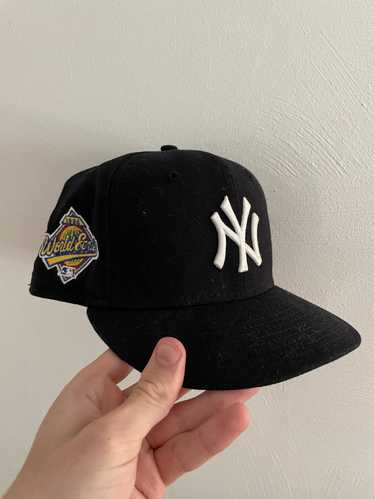 New Era Navy and Pink Yankees Fitted
