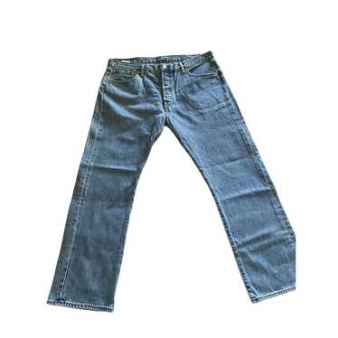 Levi's levis 501 straight leg button up jeans W38… - image 1