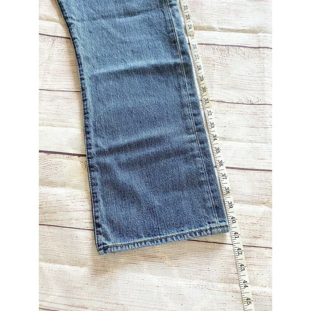 Levi's levis 501 straight leg button up jeans W38… - image 4