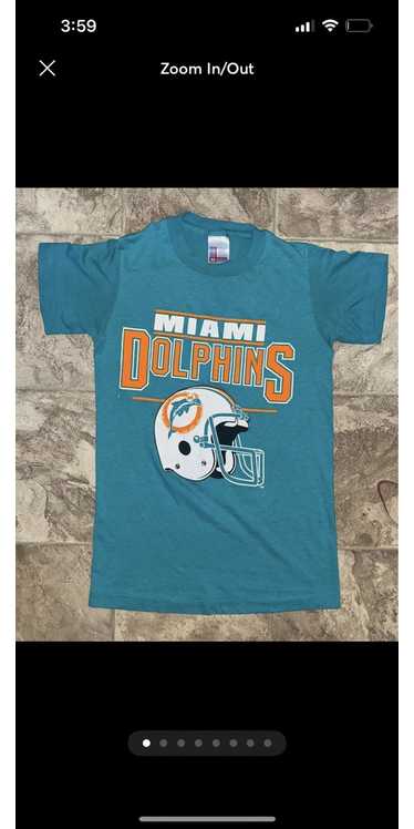 Vintage RARE 80’s NFL Miami Dolphins T-shirt