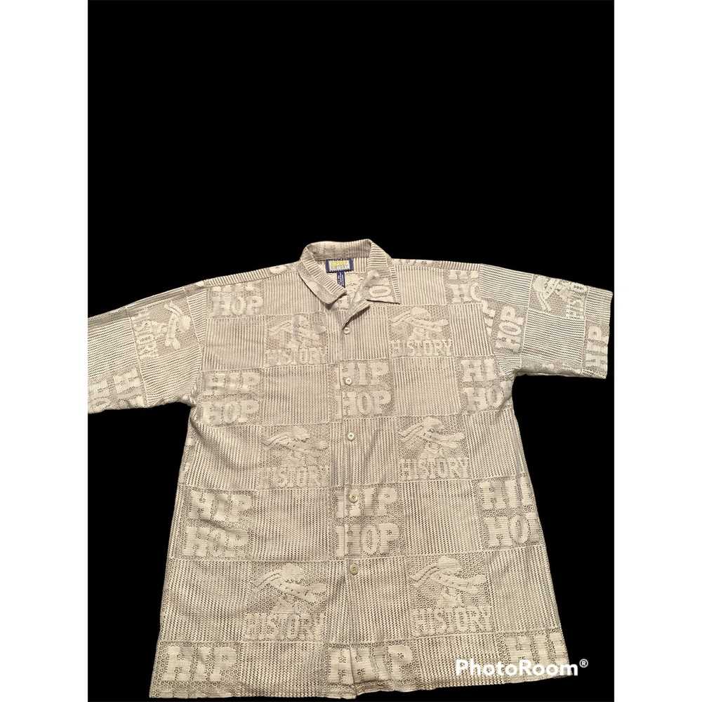 Vintage Vintage Hip Hop Mesh Shirt by Hip Hop His… - image 1