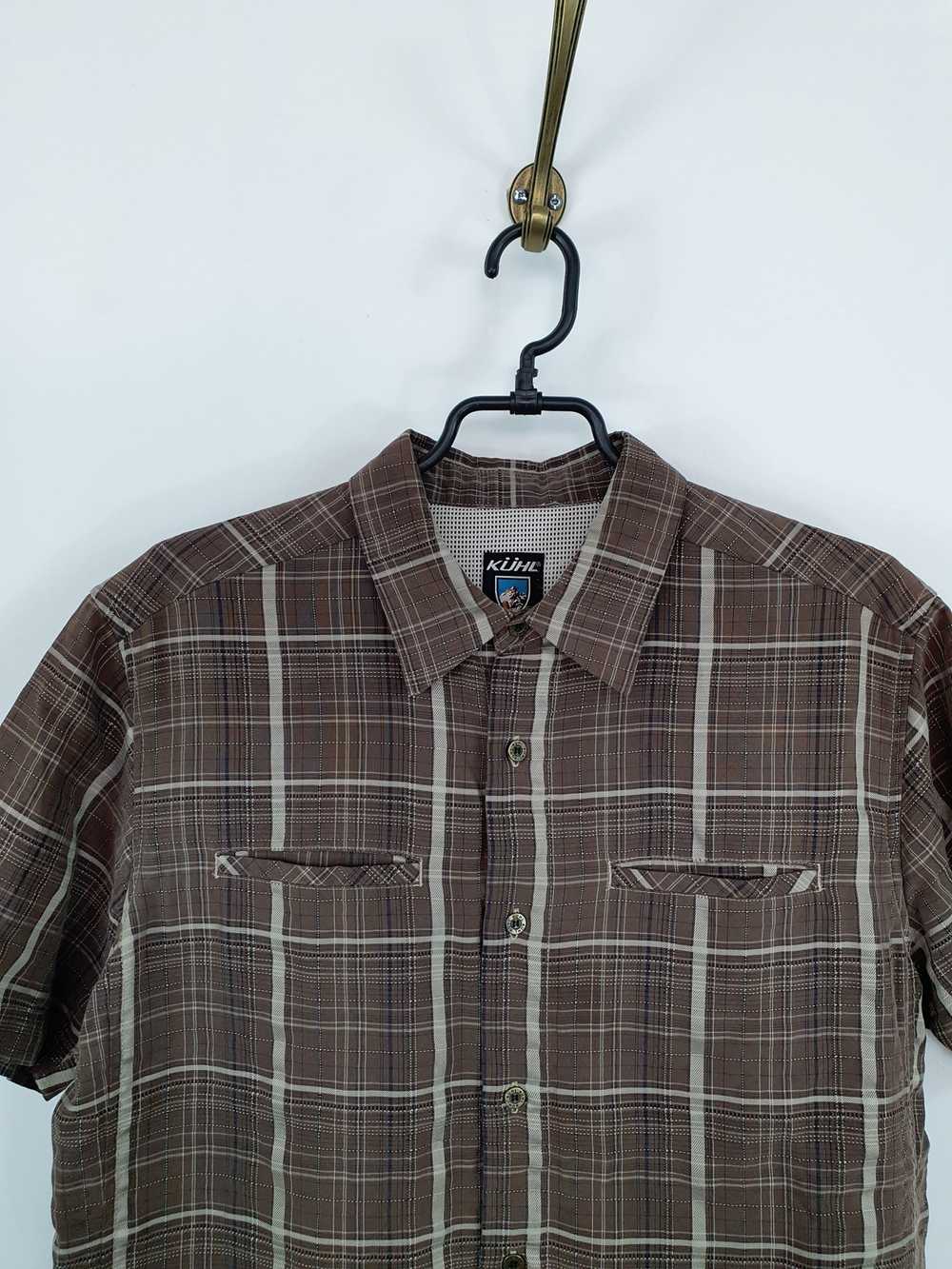 Kuhl × Outdoor Life Kuhl Gray Plaid Short Sleeve … - image 2