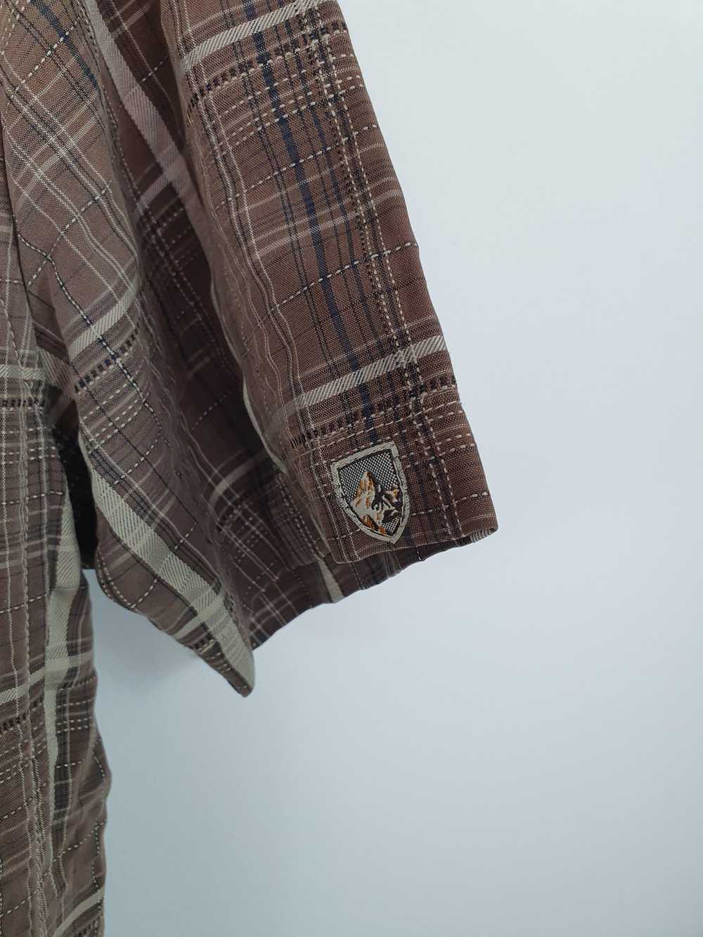 Kuhl × Outdoor Life Kuhl Gray Plaid Short Sleeve … - image 3