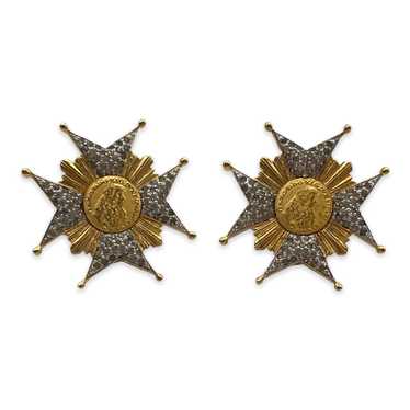 Nettie Rosenstein Rhinestone Earrings - image 1