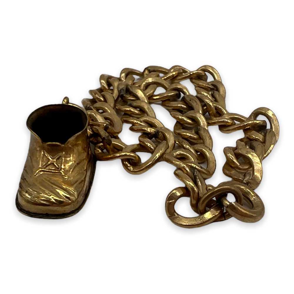 Sweet Gold Filled Shoe Charm Bracelet Adrianne Lo… - image 1