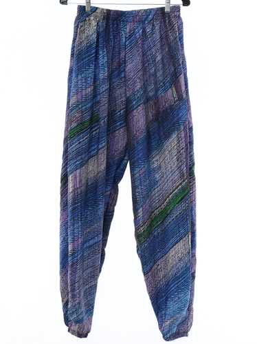 1980's Womens Baggy Print Pants