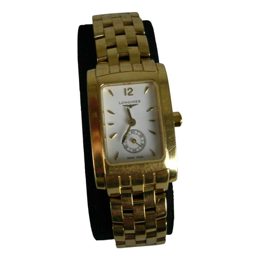 Longines Dolce Vita yellow gold watch - image 1