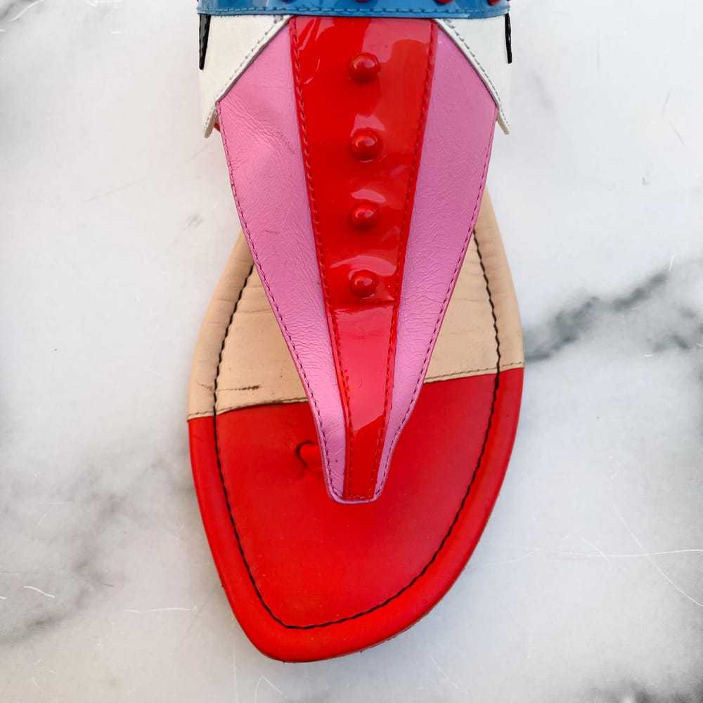 Fendi Leather sandal - image 11