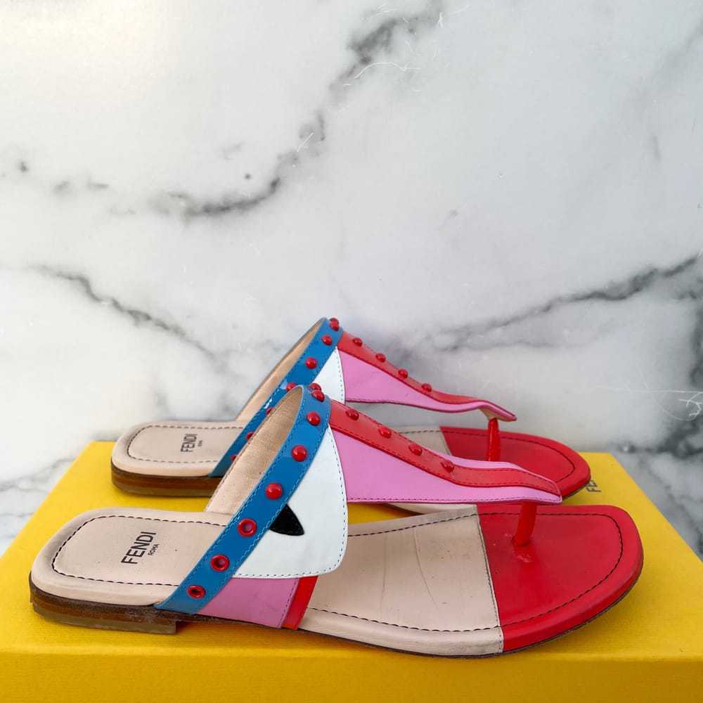 Fendi Leather sandal - image 5