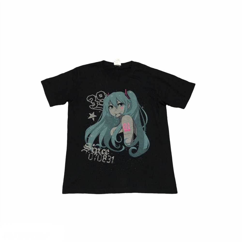 Cartoon Network × Movie Vtg Hatsune Miku Anime T-… - image 1