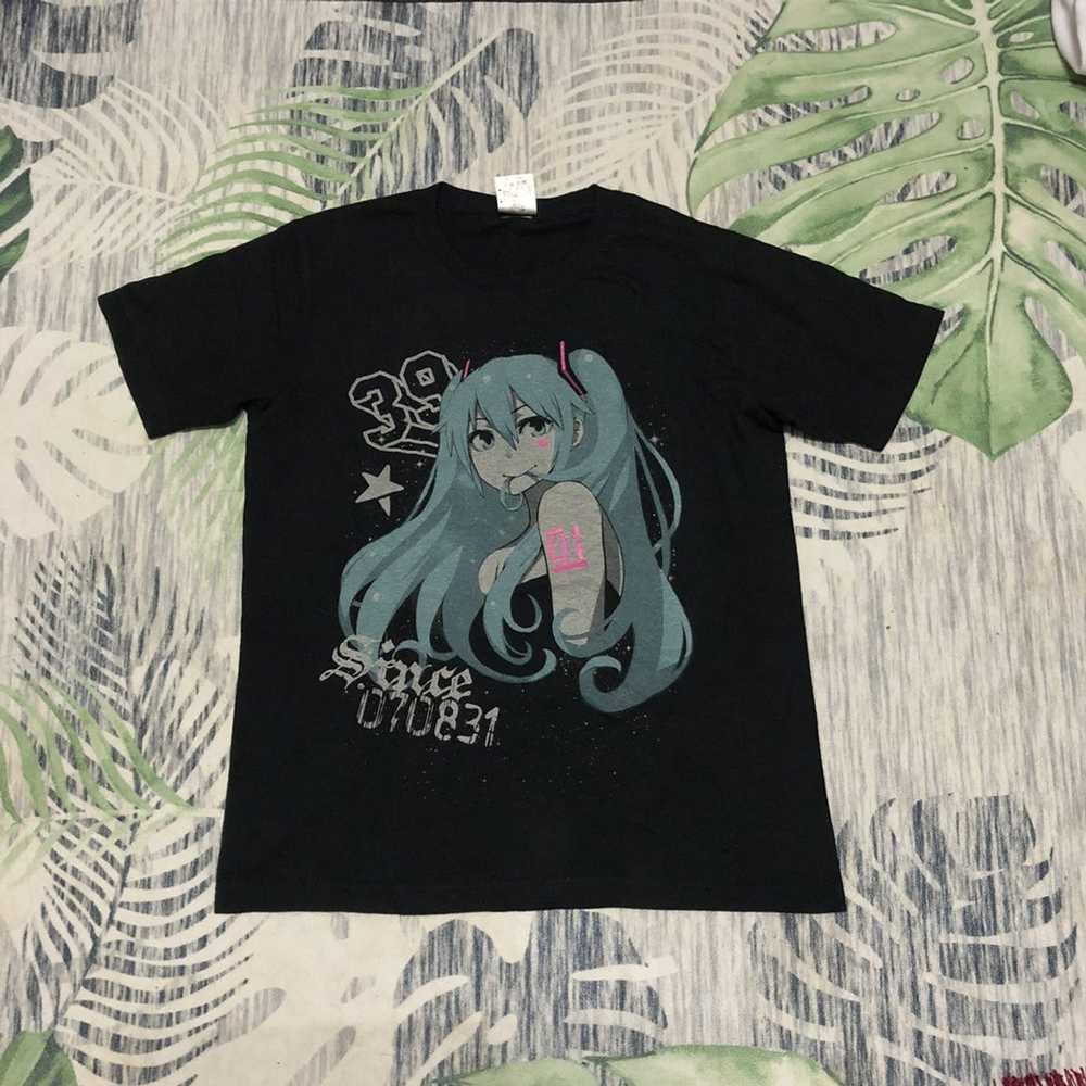 Cartoon Network × Movie Vtg Hatsune Miku Anime T-… - image 2