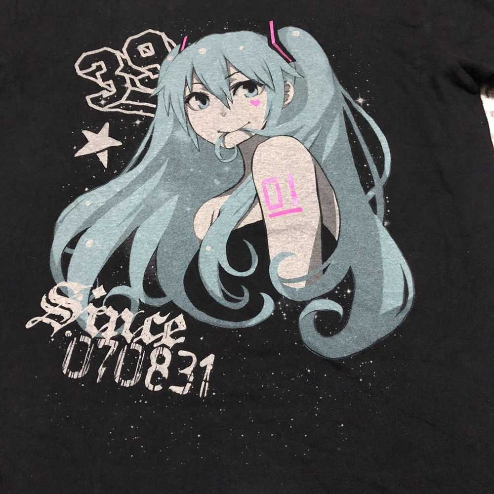 Cartoon Network × Movie Vtg Hatsune Miku Anime T-… - image 3