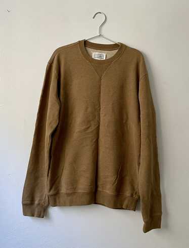 Maison Margiela Leather Elbow Patch Sweatshirt - image 1