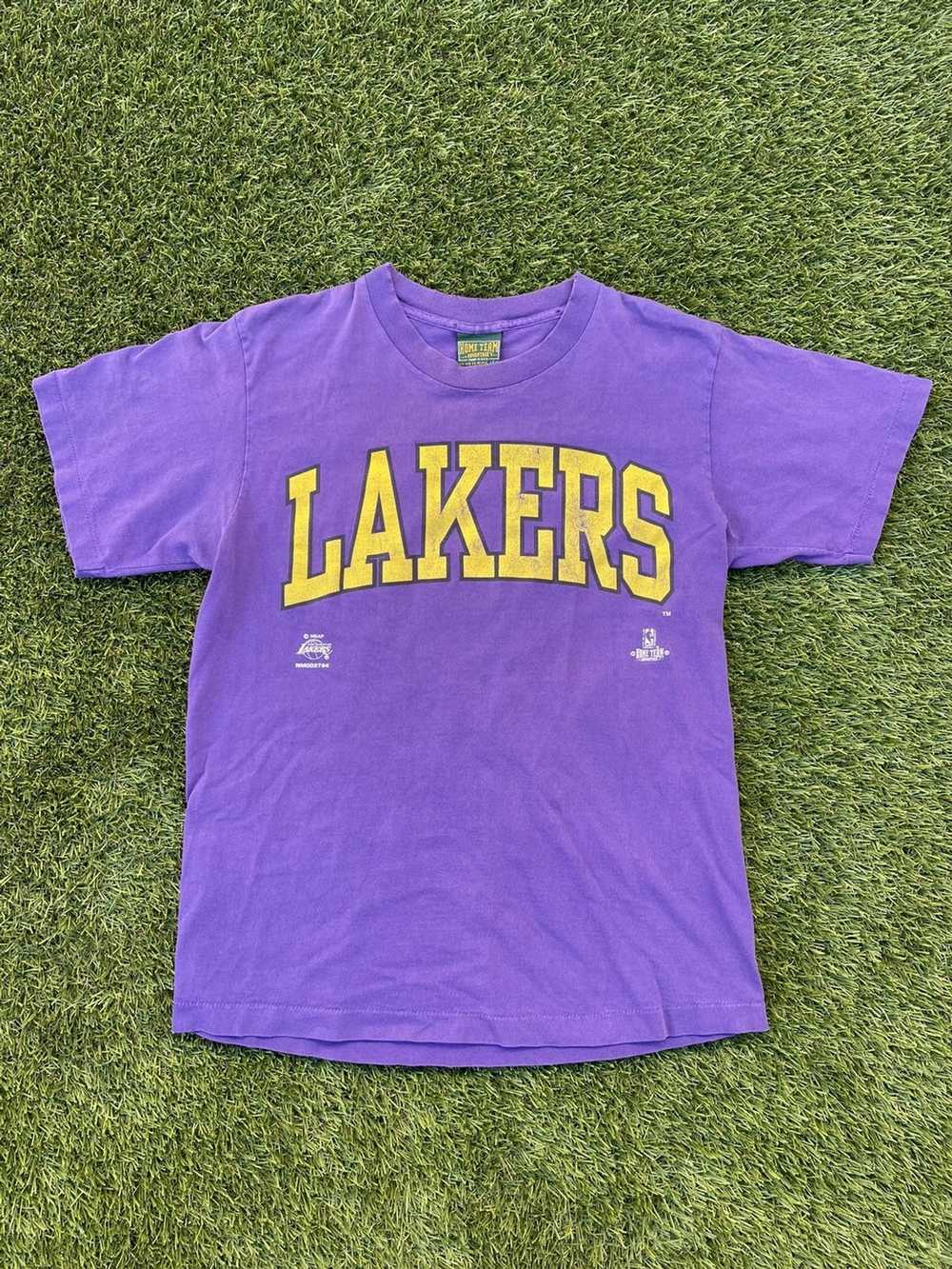 Anthony Peeler Vintage Champion Jersey 36 S Los Angeles Lakers 