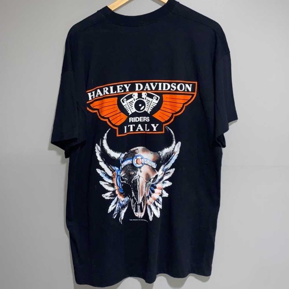 Harley Davidson × Vintage Harley Davidson eagle b… - image 2