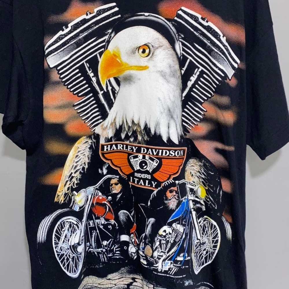Harley Davidson × Vintage Harley Davidson eagle b… - image 3