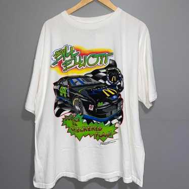 deadstock vintage '95 BATMAN Bill Elliot nascar BAT ATTACK T