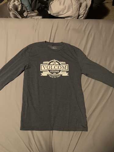 Volcom Volcom stone grey/white long sleeve t-shirt