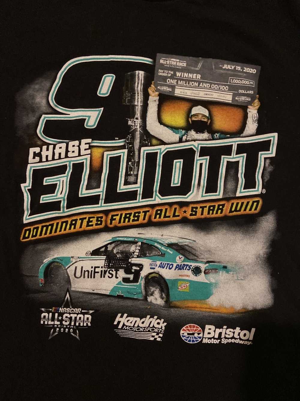 NASCAR NASCAR Big Print Chase Elliot Racing Shirt… - image 2