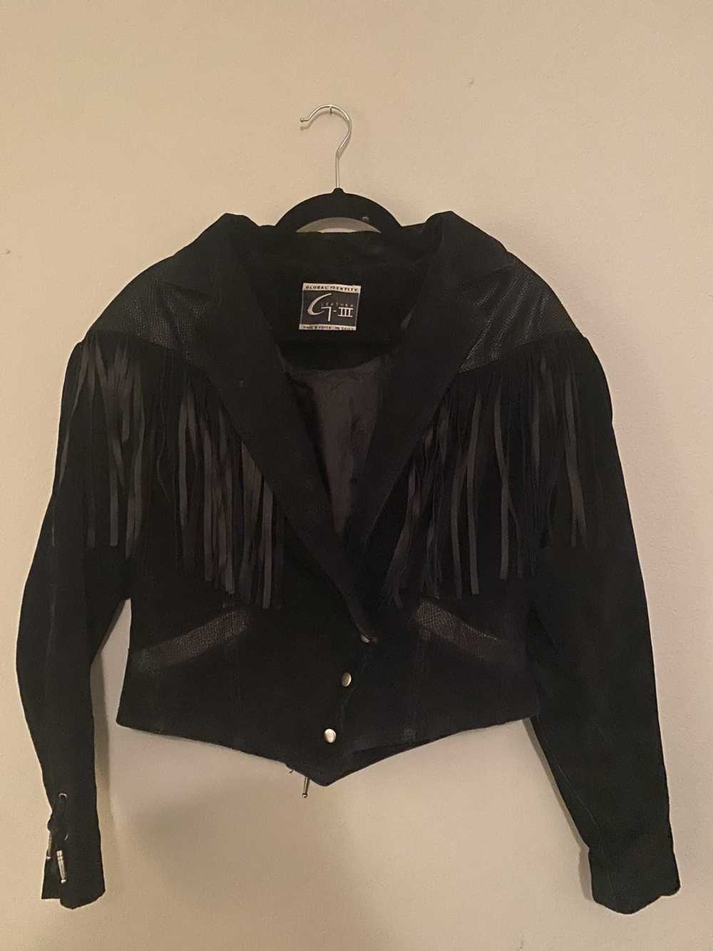 Vintage Global Identity Suede/Leather jacket - image 1