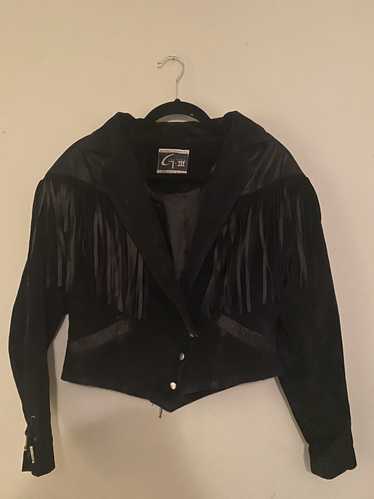 Vintage Global Identity Suede/Leather jacket