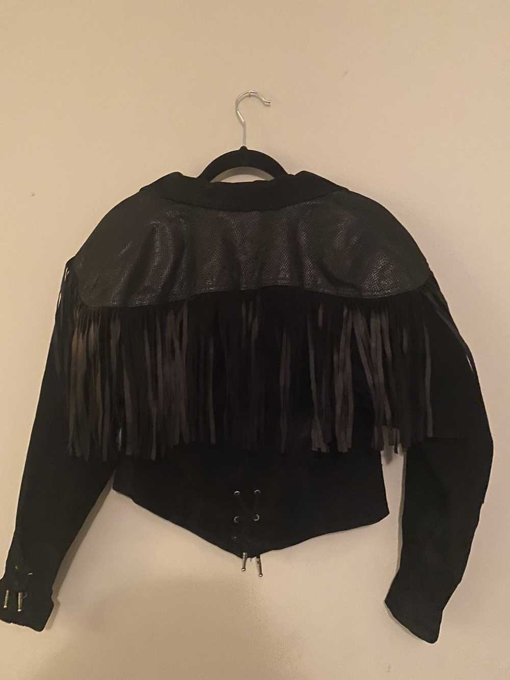 Vintage Global Identity Suede/Leather jacket - image 2