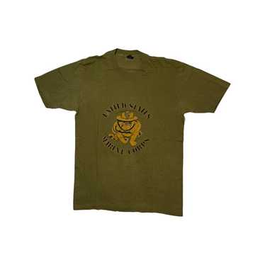 Made In Usa × Usmc × Vintage 80s USMC Bulldog Tee - image 1