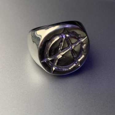 Made In Usa Hard Jewelry Anarchy ring - image 1