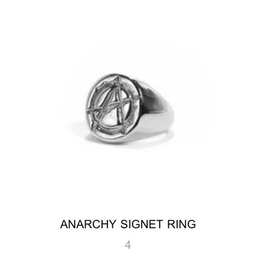 Made In Usa Hard Jewelry Anarchy ring - image 2