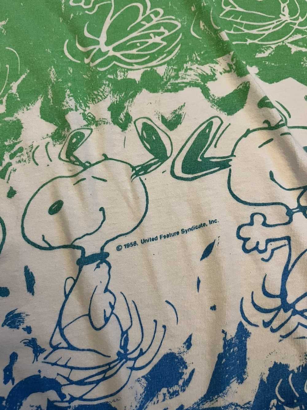 Made In Usa × Peanuts × Vintage Vintage Snoopy al… - image 3