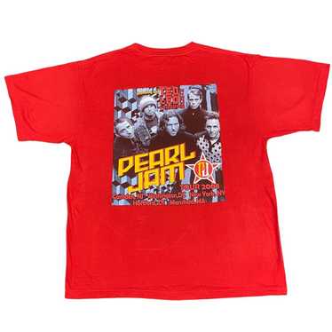 Gildan Pearl Jam Shirt Tour Vintage 90's T Shirt Pearl Jam merch YH-PJAM05-SHIRT / White / M