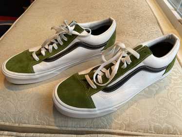 Vans style 36 on sale retro sport cadmium green