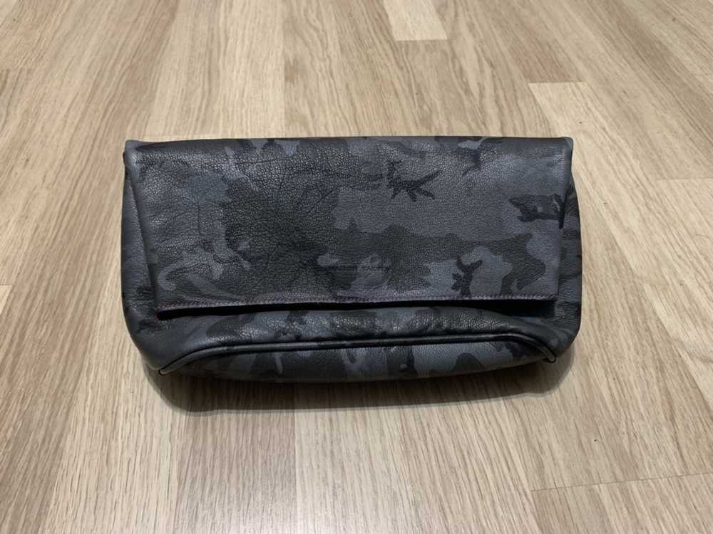 Designer Maison Takuya leather clutch bag - image 1