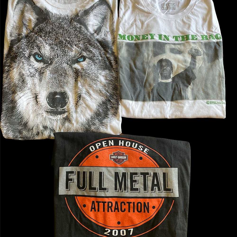 Harley Davidson Vintage Modern T shirt Lot Size XL - image 1