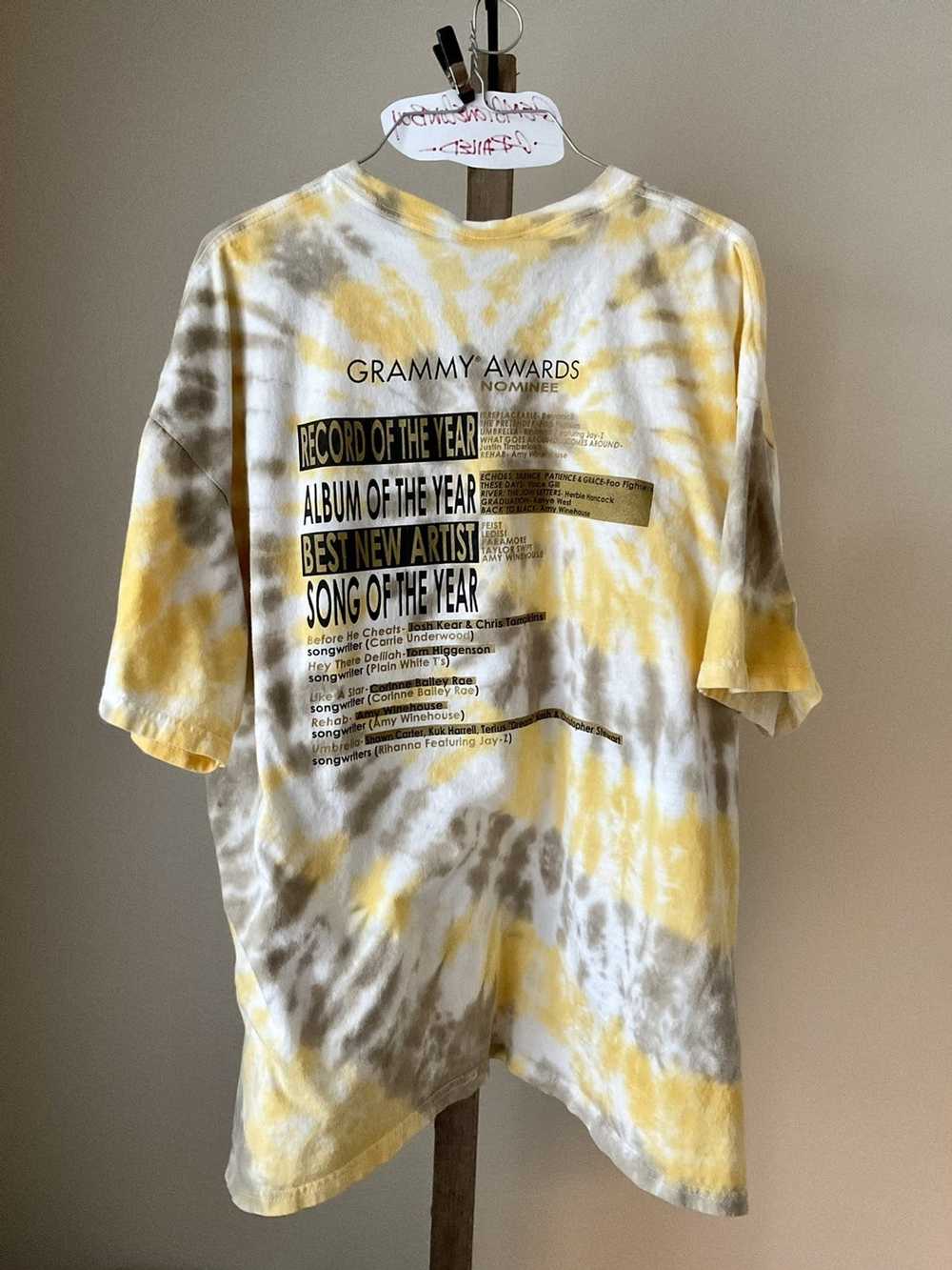 Vintage 07’ 50th Grammy Awards tie dye tee - image 4