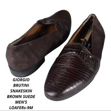 Giorgio brutini snakeskin on sale shoes private collection