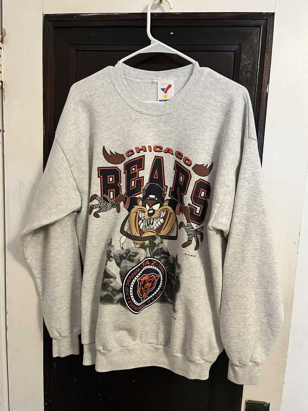 NFL × Vintage VINTAGE Chicago Bears Taz Sweatshirt - image 1