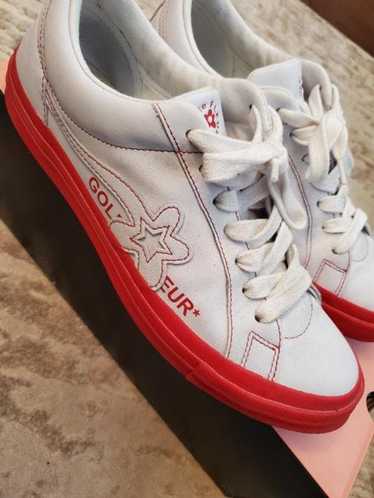 Golf Wang GOLF LE FLEUR Red Color Block Low tops