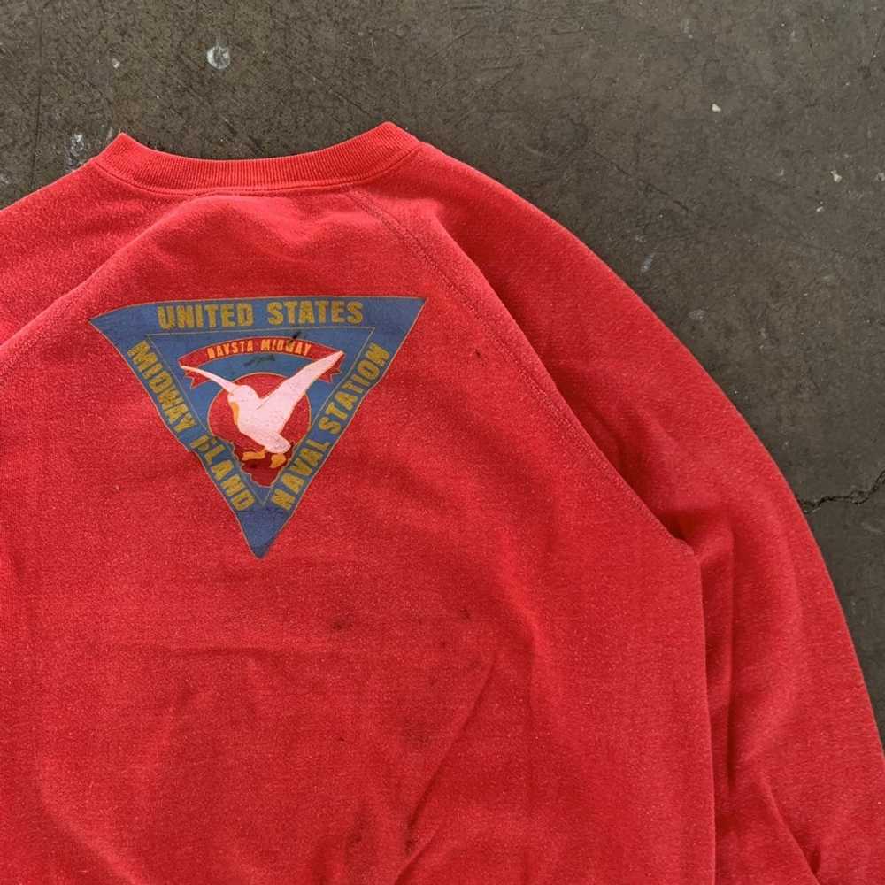 Military × Vintage Vintage 80’s US Navy Sweatshirt - image 2